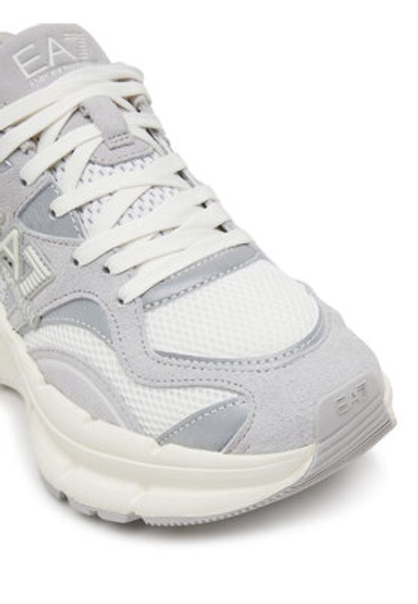 EA7 Emporio Armani Sneakersy X8X237 XK425 R951 Szary. Kolor: szary. Materiał: materiał