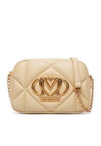 Love Moschino - LOVE MOSCHINO Torebka JC4038PP1PLC0129 Beżowy. Kolor: beżowy. Materiał: skórzane #4