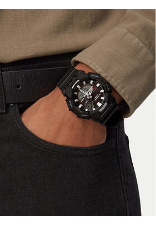 G-Shock Zegarek Original GA-B010-1AER Czarny. Kolor: czarny. Materiał: syntetyk