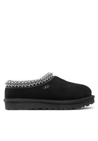 Ugg Śniegowce W Tasman 5955 Czarny. Kolor: czarny. Materiał: skóra, zamsz