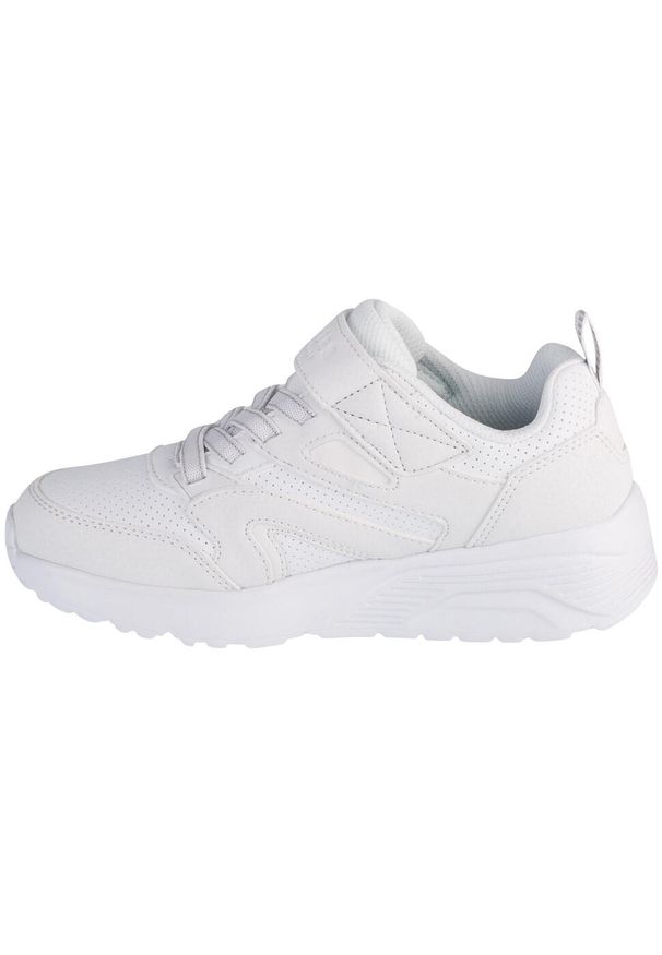 skechers - Buty sportowe Sneakersy dziewczęce, Uno Lite - Echo Surge. Kolor: biały. Materiał: tkanina, syntetyk. Model: Skechers Sport. Sport: turystyka piesza