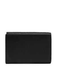 Calvin Klein Mały Portfel Damski Ck Must Small Trifold_Mono K60K612939 Czarny. Kolor: czarny. Materiał: skóra