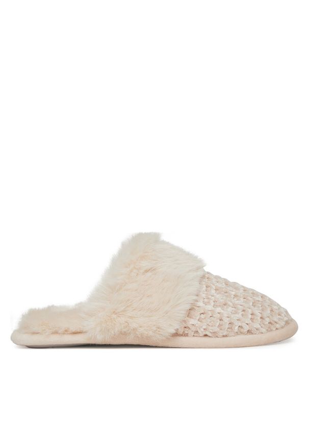 Kapcie DeeZee. Kolor: beżowy