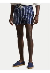 Polo Ralph Lauren Szorty kąpielowe 710975405001 Granatowy Slim Fit. Kolor: niebieski. Materiał: syntetyk #1