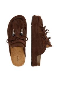 DeeZee Klapki CEO-HXX25C05-2 Brązowy. Kolor: brązowy. Materiał: materiał #3