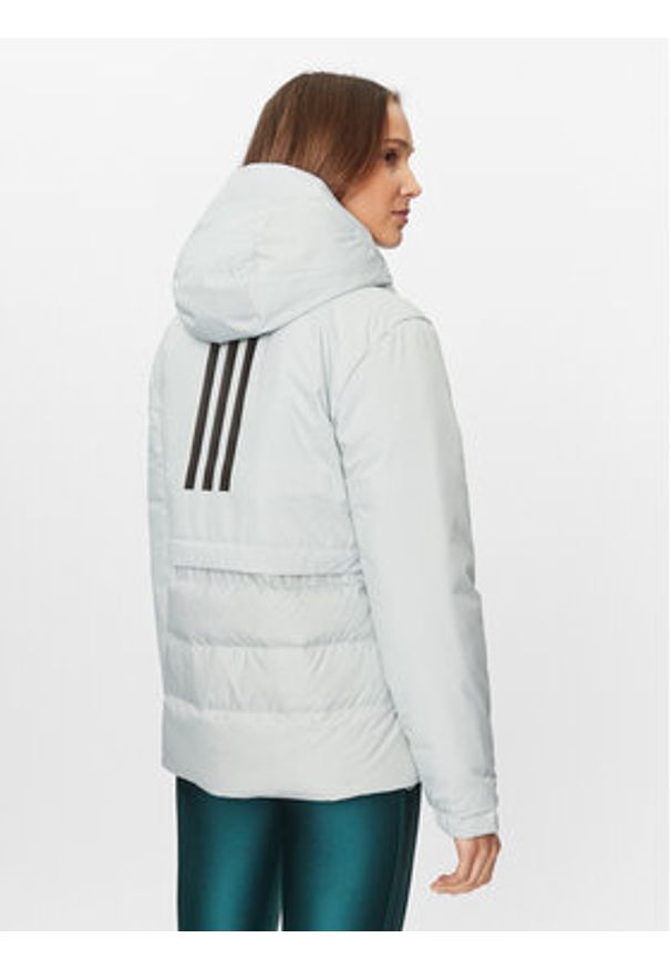 Adidas - adidas Kurtka puchowa Traveer COLD.RDY IK3141 Szary Regular Fit. Kolor: szary. Materiał: syntetyk