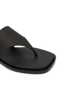 Calvin Klein Japonki Jelly Sandal Thong Mat Tran Tpu HW0HW02964 Czarny. Kolor: czarny. Materiał: syntetyk #4