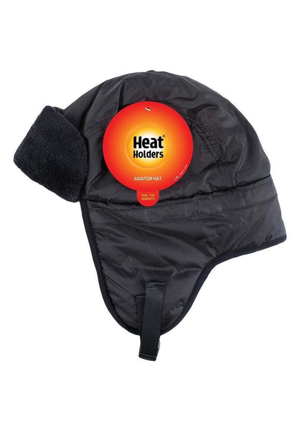 HEAT HOLDERS - Kaptur Męski z Wełny S-M. Kolor: fioletowy. Materiał: elastan, poliester, nylon