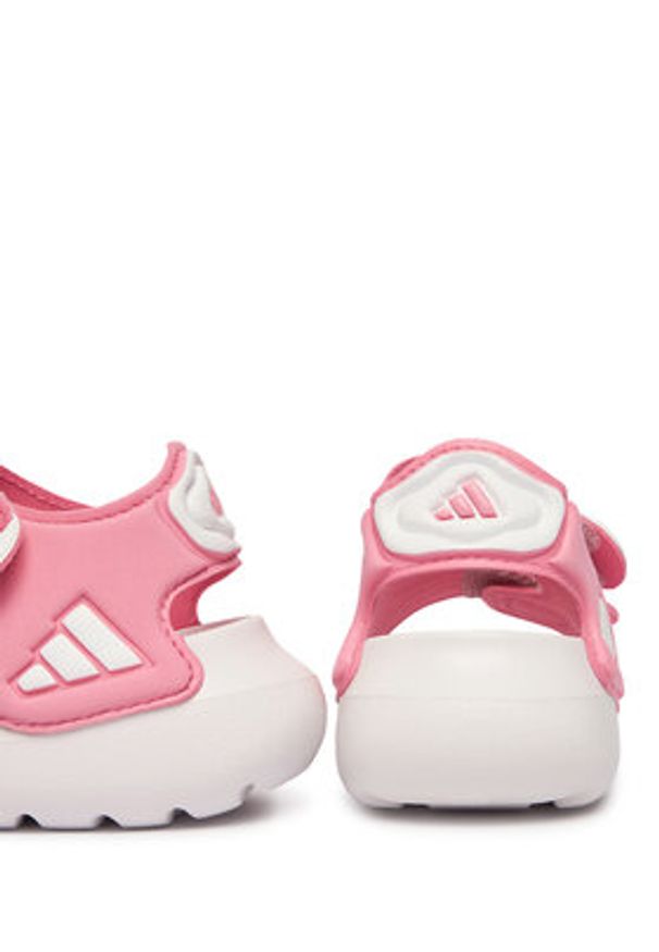 Adidas - adidas Sandały Altaswim 3 Sandals JS4915 Różowy. Kolor: różowy. Materiał: syntetyk