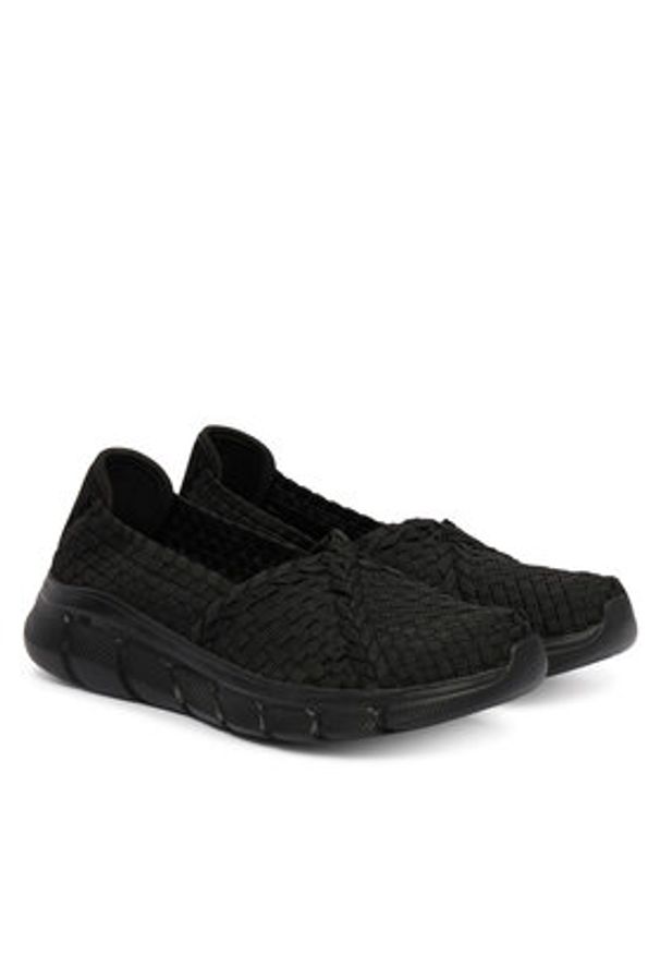 skechers - Skechers Baleriny Bobs B Flex 117323/BBK Czarny. Kolor: czarny. Materiał: materiał