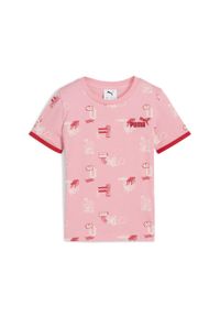Puma - Dziecięca koszulka Little Runners PUMA Pinkscape Pink. Kolor: różowy. Sport: joga i pilates