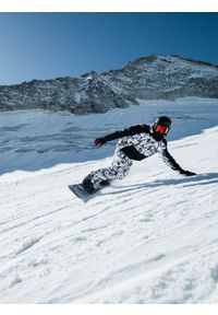 4f - 4F Kurtka snowboardowa membrana 15000 męska - czarna 3XL. Kolor: wielokolorowy. Materiał: poliester, materiał. Sezon: zima #1