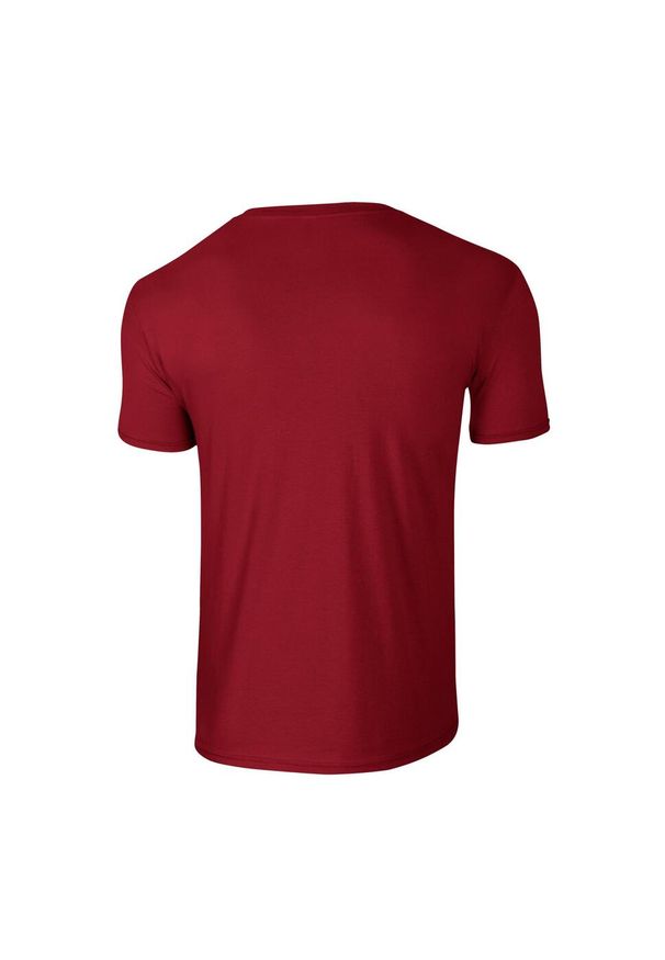 GILDAN - Koszulka Softstyle Dla Dorosłych Unisex. Kolor: czerwony. Sport: turystyka piesza