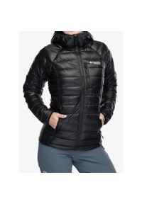 columbia - Kurtka puchowa damska Columbia Arctic Crest Down Hooded Jacket. Kolor: czarny. Materiał: puch. Sport: turystyka piesza #1