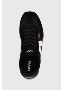 Levi's® - Levi's sneakersy STRYDER RED TAB S kolor czarny 235401.59. Okazja: na spotkanie biznesowe. Nosek buta: okrągły. Kolor: czarny. Materiał: guma #2