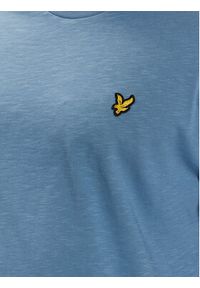 Lyle & Scott T-Shirt SLUB T SHIRT TS1804V Niebieski Regular Fit. Kolor: niebieski. Materiał: bawełna