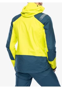 LA SPORTIVA - Kurtka z membraną męska La Sportiva Alpine Guide GTX Jacket. Kolor: zielony