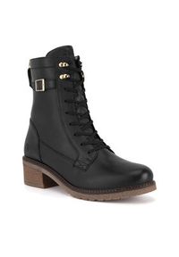 Remonte Trzewiki D1A78-00 Czarny. Kolor: czarny. Materiał: skóra #5