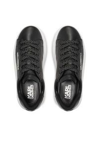 Karl Lagerfeld - KARL LAGERFELD Sneakersy KL64519 Czarny. Kolor: czarny. Materiał: skóra #3