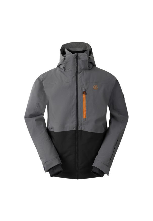 DARE 2B - Męska Kurtka Narciarska Edge III. Kolor: czarny, szary, wielokolorowy. Sezon: zima. Sport: narciarstwo