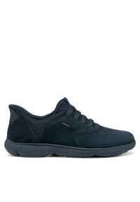 Geox Sneakersy U Nebula 2.0 Plus U56MXB 00022 C4002 Granatowy. Kolor: niebieski. Materiał: zamsz, skóra