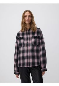 Reserved - Koszula w kratę - wielobarwny. Materiał: bawełna, tkanina #1