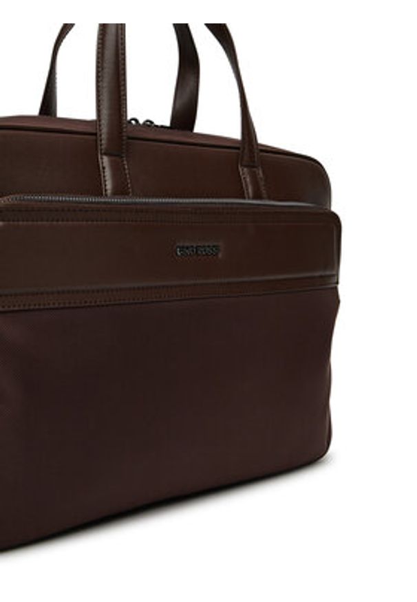 Gino Rossi Torba na laptopa 05A11192-1 Brązowy. Kolor: brązowy. Materiał: materiał