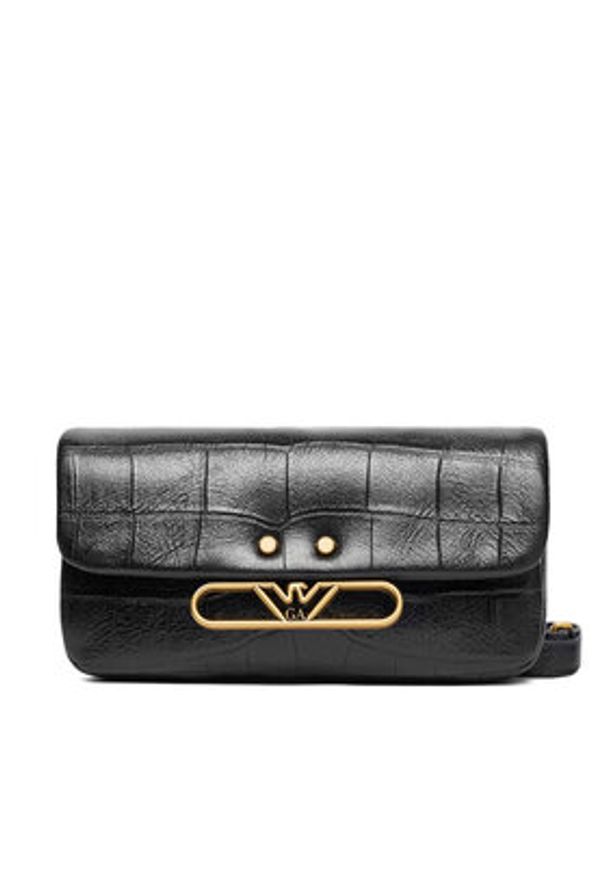 Emporio Armani Torebka EW002926 AF17666 UC001 Czarny. Kolor: czarny. Materiał: skórzane