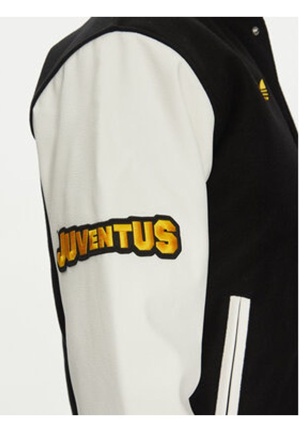 Adidas - adidas Kurtka bomber Juventus VRCT JF0451 Czarny Loose Fit. Kolor: czarny. Materiał: syntetyk