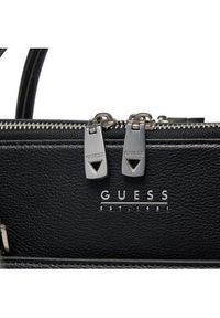 Guess Torba na laptopa HMBRTU P4373 Czarny. Kolor: czarny. Materiał: skóra