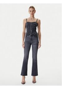 Guess Top W6RH80 D6921 Szary Slim Fit. Kolor: szary. Materiał: bawełna #2