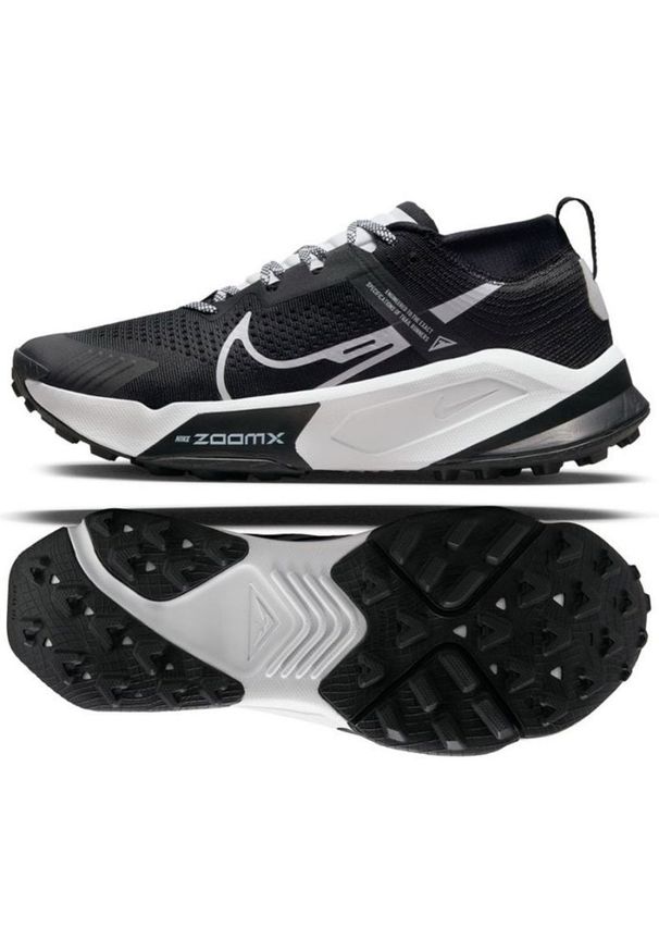 Buty do biegania Nike ZoomX Zegama M DH0623 001 czarne. Kolor: czarny. Materiał: syntetyk. Model: Nike Zoom