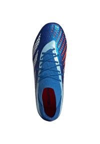 Adidas - Buty piłkarskie adidas Predator Accuracy.1 Sg M IF2296 niebieskie. Zapięcie: sznurówki. Kolor: niebieski. Materiał: guma. Szerokość cholewki: normalna. Sport: piłka nożna #9