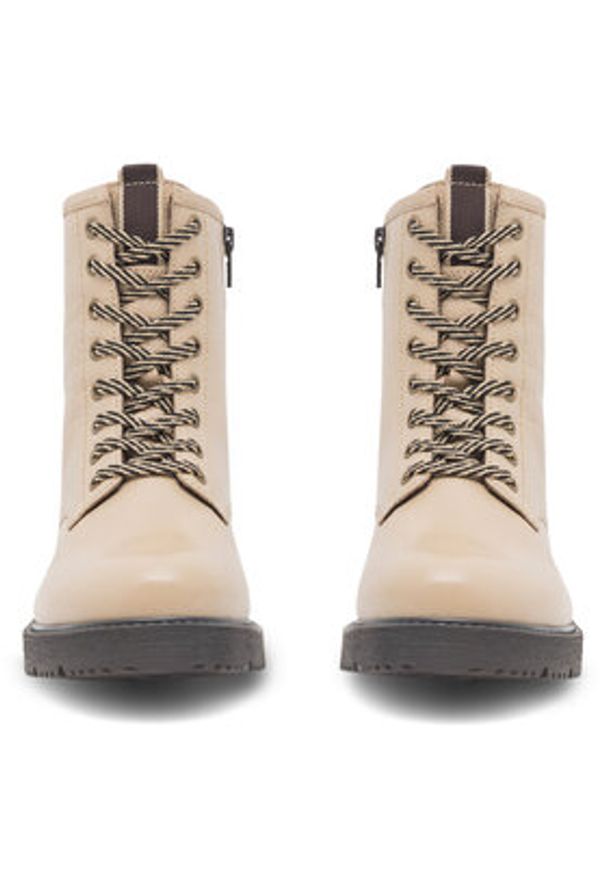 Lasocki Trapery WI23-GHADI-06 Beżowy. Kolor: beżowy. Materiał: skóra