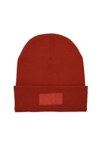 STAMINA - Bulnes Beanie. Kolor: czerwony