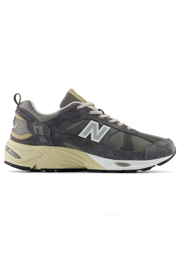Buty unisex New Balance CM878MG1 – szare. Kolor: szary. Materiał: zamsz, guma. Szerokość cholewki: normalna