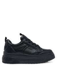 Buffalo Sneakersy Vectra Low 1636199 Czarny. Kolor: czarny. Materiał: skóra