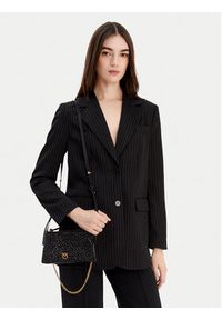 Pinko - PINKO Torebka Double Mini Pelle Ai 25-26 PLTT 105359 A2WF Czarny. Kolor: czarny. Materiał: skórzane #3