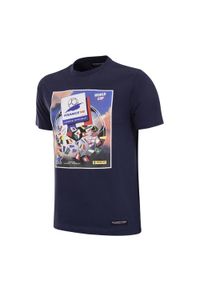 COPA FOOTBALL - Koszulka dla dorosłych - Panini FIFA Mistrzostwa Świata Francja 1998 - Biały. Kolor: niebieski. Sport: piłka nożna