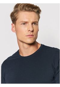 Selected Homme Komplet 3 t-shirtów New Pima 16076191 Granatowy Regular Fit. Kolor: niebieski. Materiał: bawełna #4