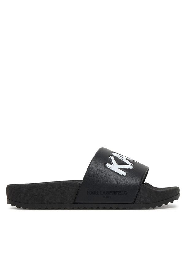Karl Lagerfeld - Klapki KARL LAGERFELD. Kolor: czarny