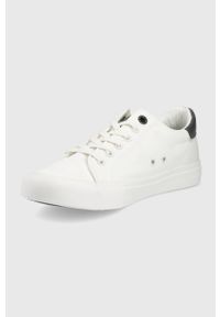 Big-Star - Big Star tenisówki męskie kolor biały. Nosek buta: okrągły. Zapięcie: sznurówki. Kolor: biały #3