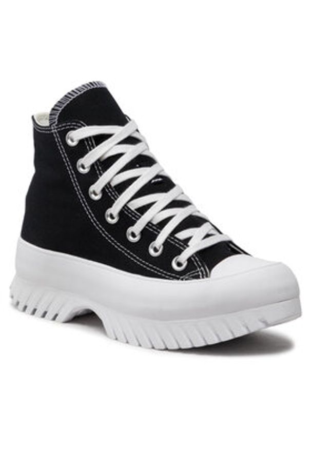 Converse Trampki Chuck Taylor All Star Lugged 2.0 Hi A00870C Czarny. Kolor: czarny. Materiał: materiał