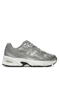 Sneakersy New Balance. Kolor: srebrny