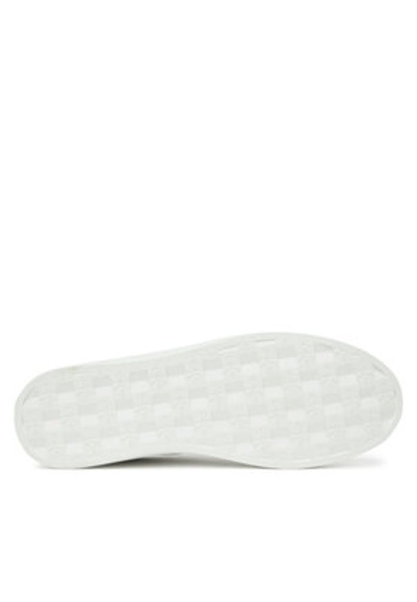 Calvin Klein Jeans Sneakersy Classic Cupsole Mono Lth Wn YW0YW01902 Biały. Kolor: biały. Materiał: skóra