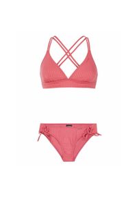 Damski 2-częściowy kostium kąpielowy Protest Prtboogie. Kolor: różowy #1