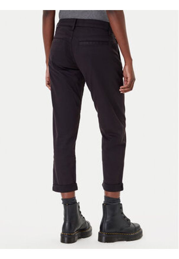 G-Star RAW - G-Star Raw Spodnie materiałowe Kate D25257-C106 Czarny Boyfriend Fit. Kolor: czarny. Materiał: bawełna