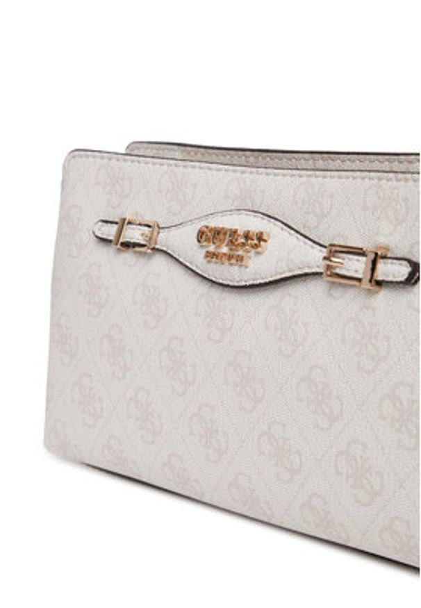 Guess Torebka Katya HWSG96 52120 Écru. Kolor: kremowy. Materiał: skórzane