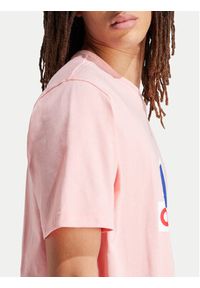 Adidas - adidas T-Shirt Future Icons Badge of Sport IS8342 Różowy Loose Fit. Kolor: różowy. Materiał: bawełna. Styl: sportowy #4