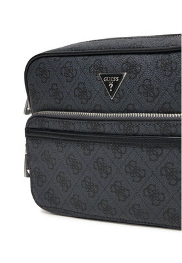 Guess Saszetka HMMILO P5422 Szary. Kolor: szary. Materiał: skóra